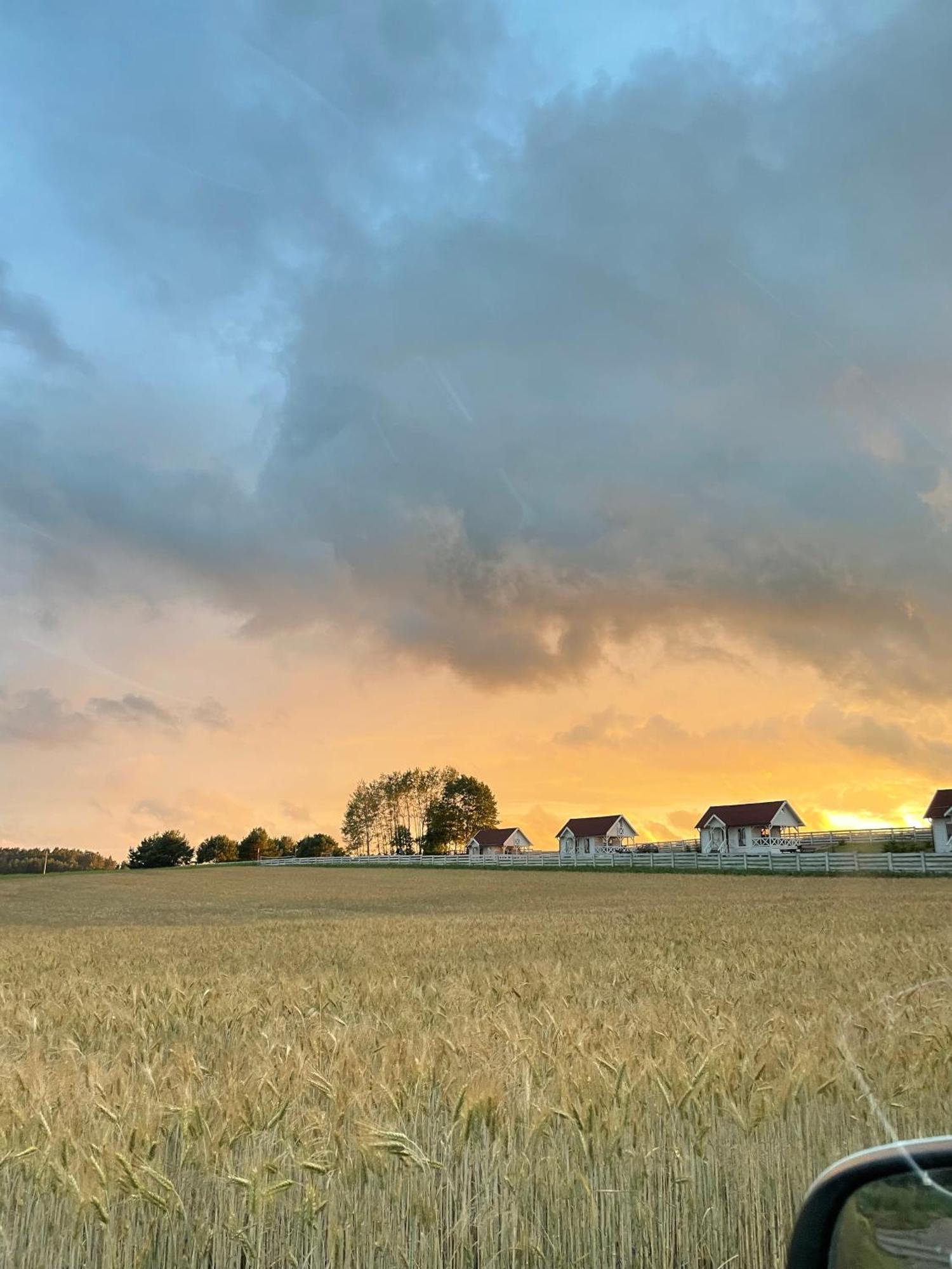 Gizycko-Przerwanki Domki Widok Na Mazury Eksteriør bilde